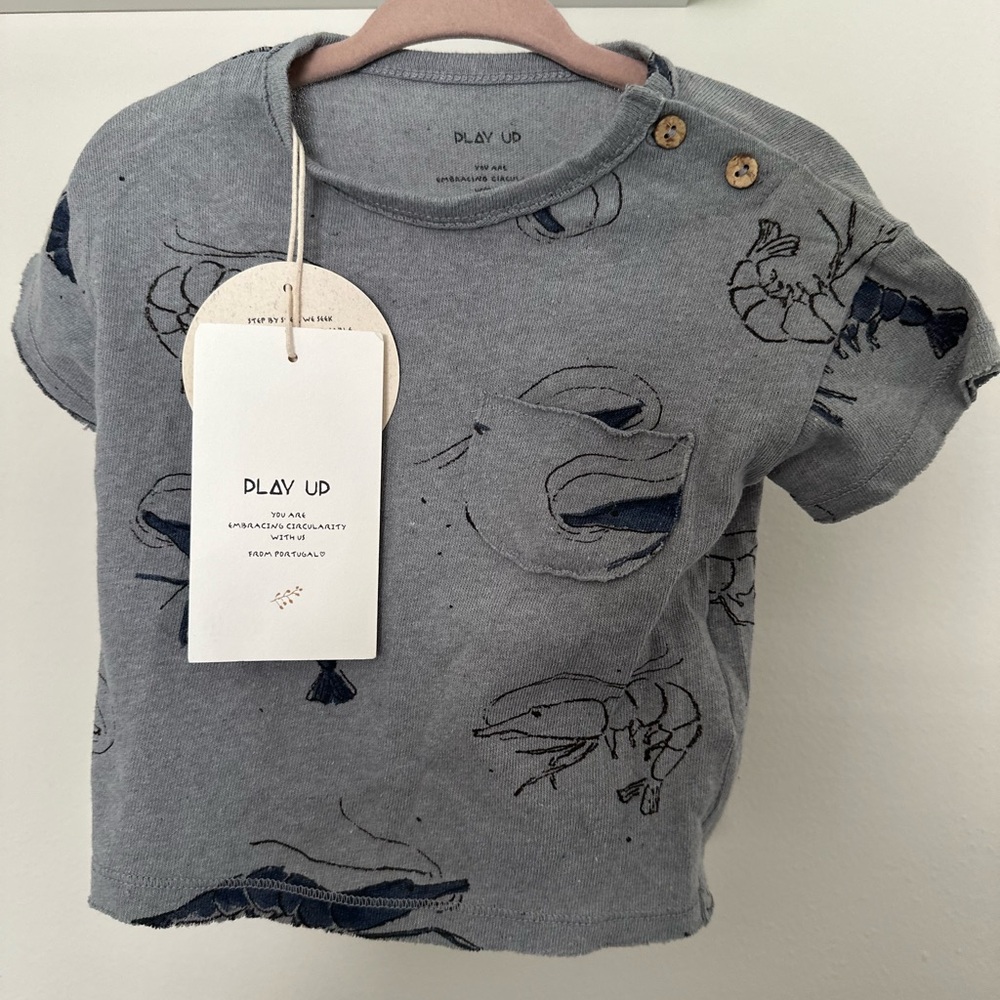 NWT PLAY UP 6M shirt
